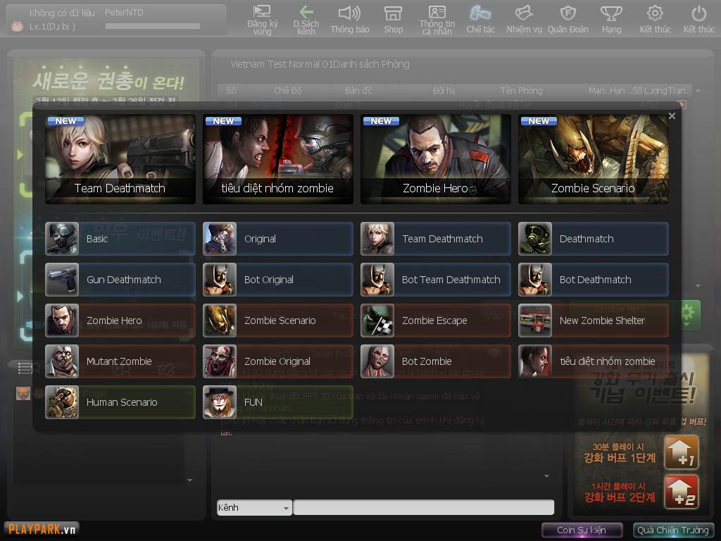 Playpark công bố hơn 60 bức hình Việt hóa game Counter-Strike Online